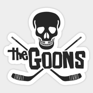 The Goons Ice Hockey Fighter Design for Players and Fans Sticker